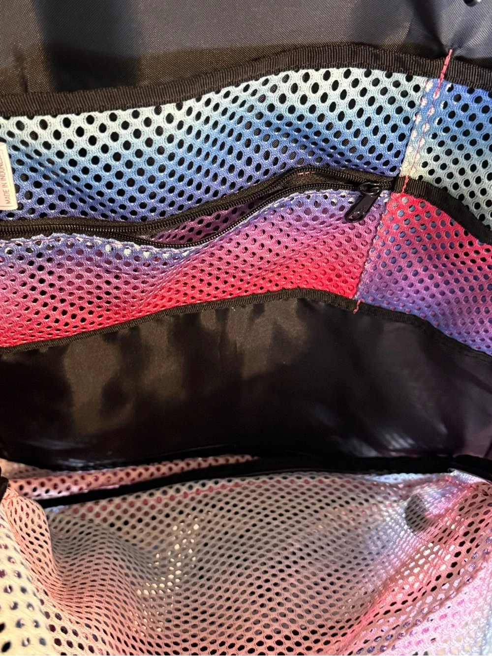 Pink Purple Adidas Mesh Backpack 🩷💜